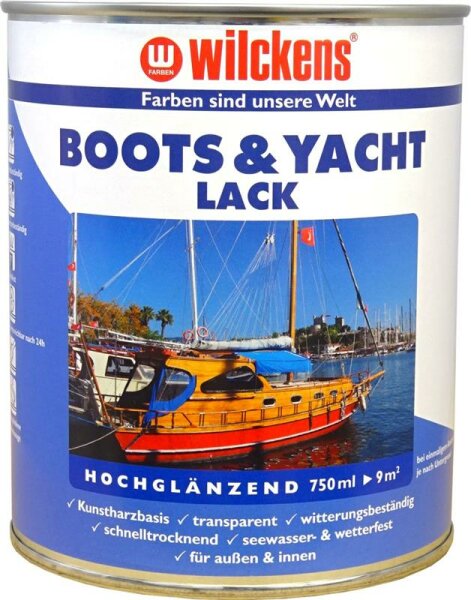 Wilckens Boots&Yachtlack hochglänzend 0,75 Liter
