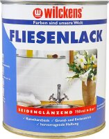 Wilckens Fliesenlack Weiß seidenglänzend 0,75...