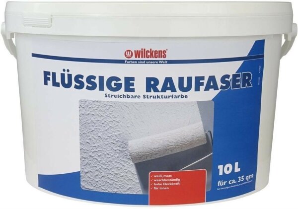 Wilckens Flüssige Raufaser matt 10 Liter