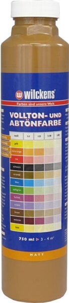 Vollton-und Abtönfarbe Caramel matt 0,75 Liter Wilckens