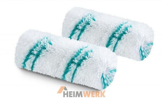 Silverline Mini-Farbwalzen 100mm 10er-Pack - Ideal Für Glanzlack & Detailarbeiten