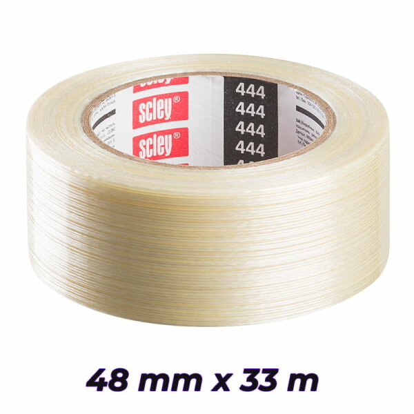 Pack-Panzerband *444* 48mmx33m reißfest Glasfaser verstärkt