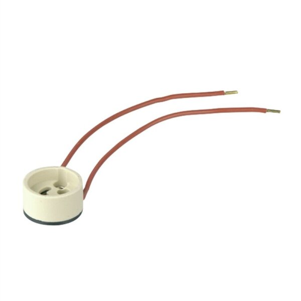 Fassung für Hochvolt-Halogenlampen, 2 Stück