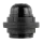 Fassung aus Isolierstoff schwarz E27