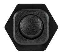 Einbau-Wippschalter, schwarz