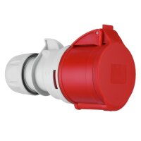 CEE-Kupplung, 32 A, rot