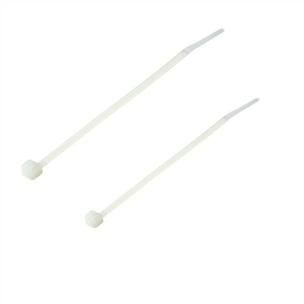 Kabelbinder 200x4,6mm, weiß, 100 Stück