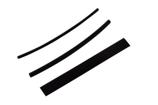 Schrumpfschlauch, schwarz, 25 Stück