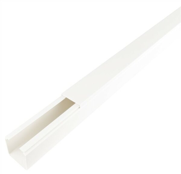 Kabelkanal/Kunststoffkanal 30x30mm 2m weiß