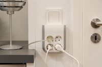 MultiPower Steckdosenerweiterung 4-fach, weiß