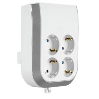 MultiPower Steckdosenerweiterung 4-fach, weiß