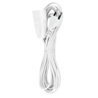 Euro-Verlängerung 5m weiß