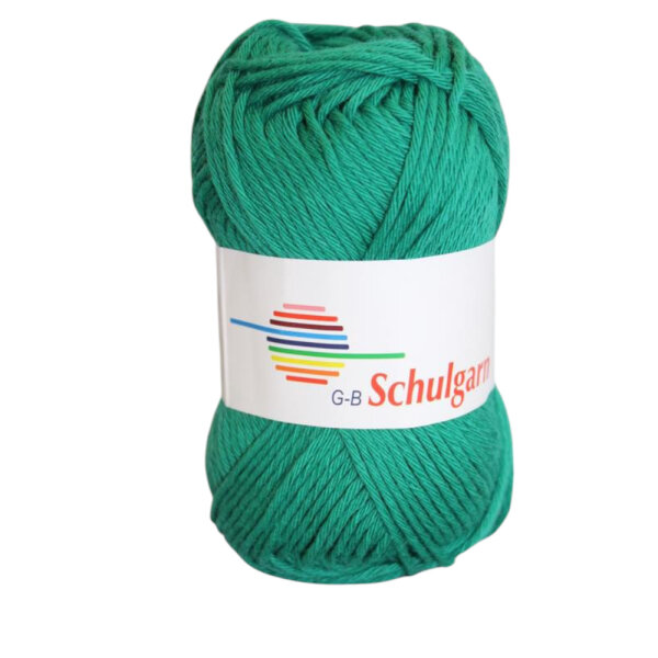 Schulgarn grün Farbe 4922