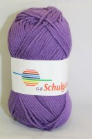 Schulgarn violett-lila 100% Baumwolle 50g 87m Farbe 1510