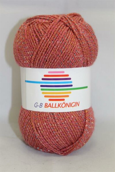 Wolle Ballkönigin altrosé 96% Polyacryl+4% Polyester 50g 195m Farbe 1016