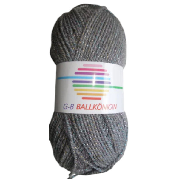 Wolle Ballkönigin grau Farbe 1011