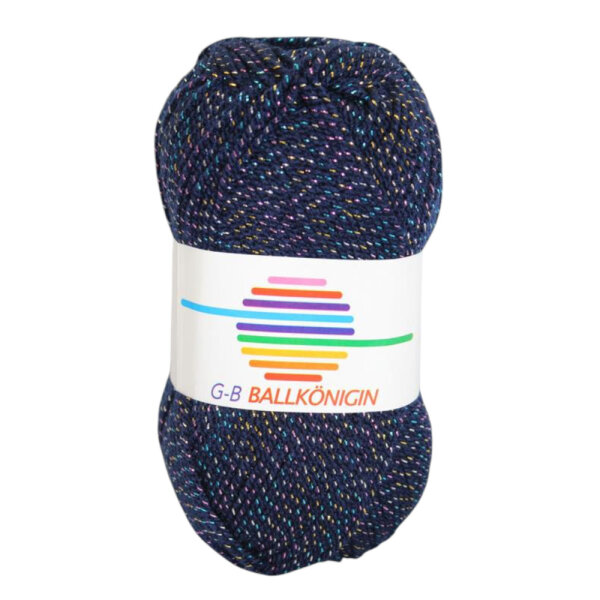 Wolle Ballkönigin marine Farbe 1007