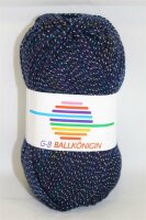 Wolle Ballkönigin marine 96% Polyacryl+4% Polyester...