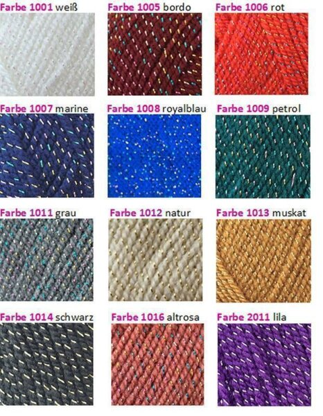 Wolle Ballkönigin petrol 96% Polyacryl+4% Polyester 50g 195m Farbe 1009