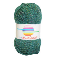 Wolle Ballkönigin petrol Farbe 1009
