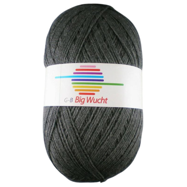 Wolle Big Wucht anthrazit Farbe 1003