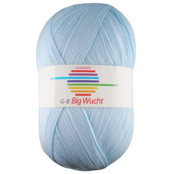 Wolle Big Wucht hellblau Farbe 1420