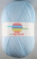 Wolle Big Wucht hellblau 100% Polyacryl 400g 1200m Farbe...