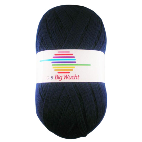 Wolle Big Wucht marine Farbe 1020