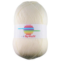 Wolle Big Wucht natur 100% Polyacryl 400g 1200m Farbe 1440