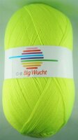 Wolle Big Wucht neongelb 100% Polyacryl 400g 1200m Farbe...