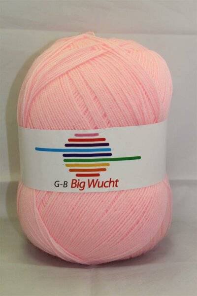 Wolle Big Wucht rose 100% Polyacryl 400g 1200m Farbe 1490