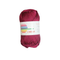 Wolle Carina bordo Farbe 393