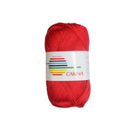 Wolle Carina rot Farbe 358