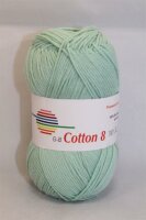 Wolle Cotton 8 mint 100% Baumwolle 50g 170m Farbe 1850