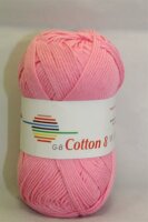 Wolle Cotton 8 rose 100% Baumwolle 50g 170m Farbe 1490