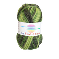 Wolle Filz-it color olive/grüntöne Farbe 146