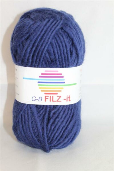 Wolle Filz-it jeans 100% Wolle 50g 50m Farbe 24