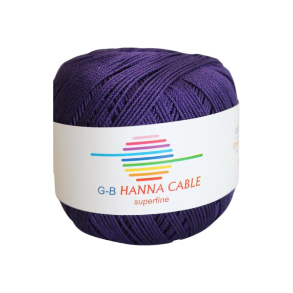 Wolle Hanna Cable lila Farbe 1665