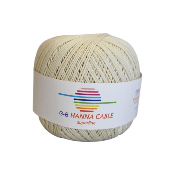 Wolle Hanna Cable natur Farbe 1440