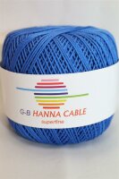 Wolle Hanna Cable royal 100% Baumwolle 50g 175m Farbe 1680