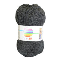 Wolle Jil anthrazit Farbe 4420