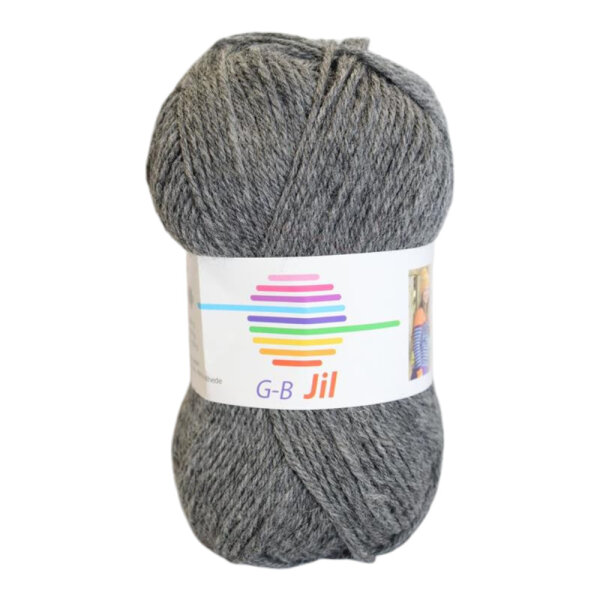 Wolle Jil mittelgrau Farbe 4410