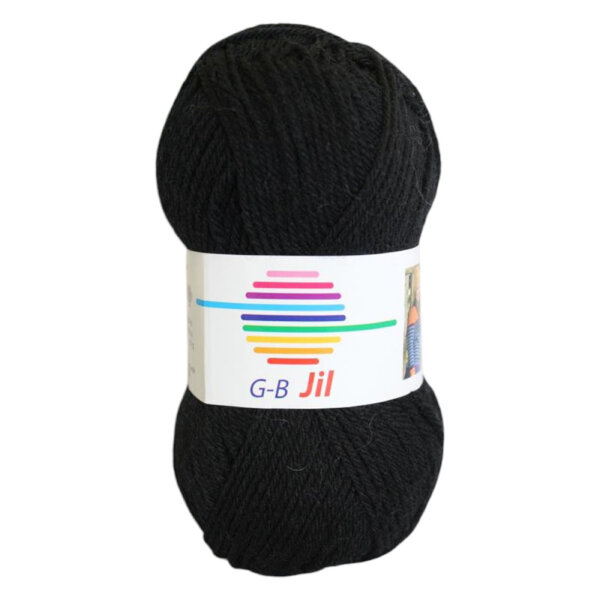 Wolle Jil schwarz Farbe 4332
