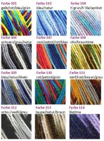 Wolle No.1 color oliv-brauntöne Farbe 108