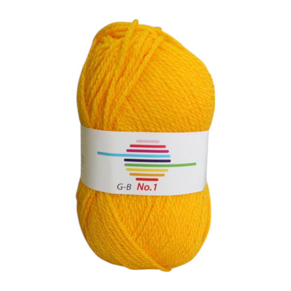 Wolle No.1 gelb Farbe 1470