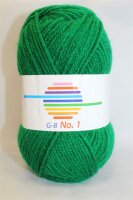 Wolle No.1 grün 100% Polyacryl 50g 150m Farbe 1451