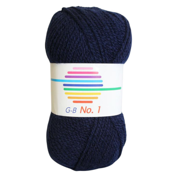 Wolle No.1 marine Farbe 1020