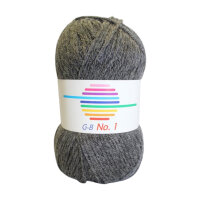 Wolle No.1 mittelgrau Farbe 1453