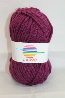 Wolle Oslo fuchsia 80% Polyacryl+20% Wolle 100g 74 m...