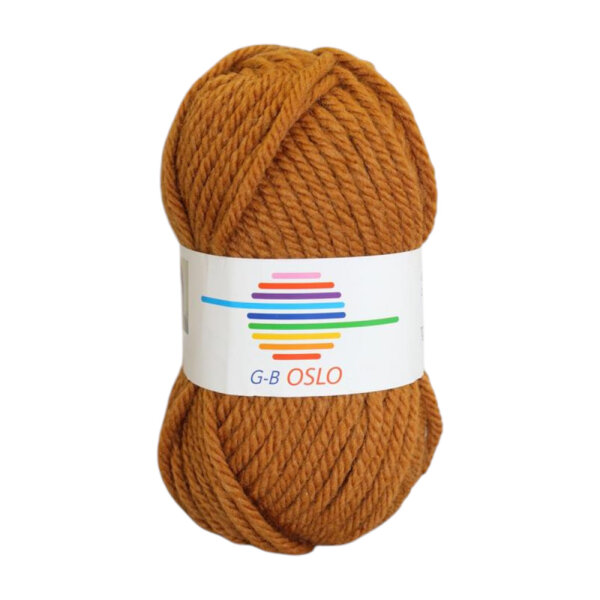 Wolle Oslo zimt Farbe 19